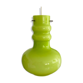 Suspension opaline italienne vintage