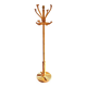 Vintage Rattan Parrot Coat Rack