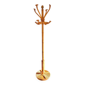 Vintage Rattan Parrot Coat Rack