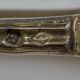 Solid silver sugar tongs, lion claws, Tallois and Mayence