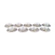 9 porcelain coffee cups from limoges haviland decorated with flowers circa 1930