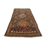 Antique tribal qashqai rug 275x157 cm, medium, oriental carpet truly shabby chic