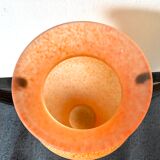 Vintage glass paste vase