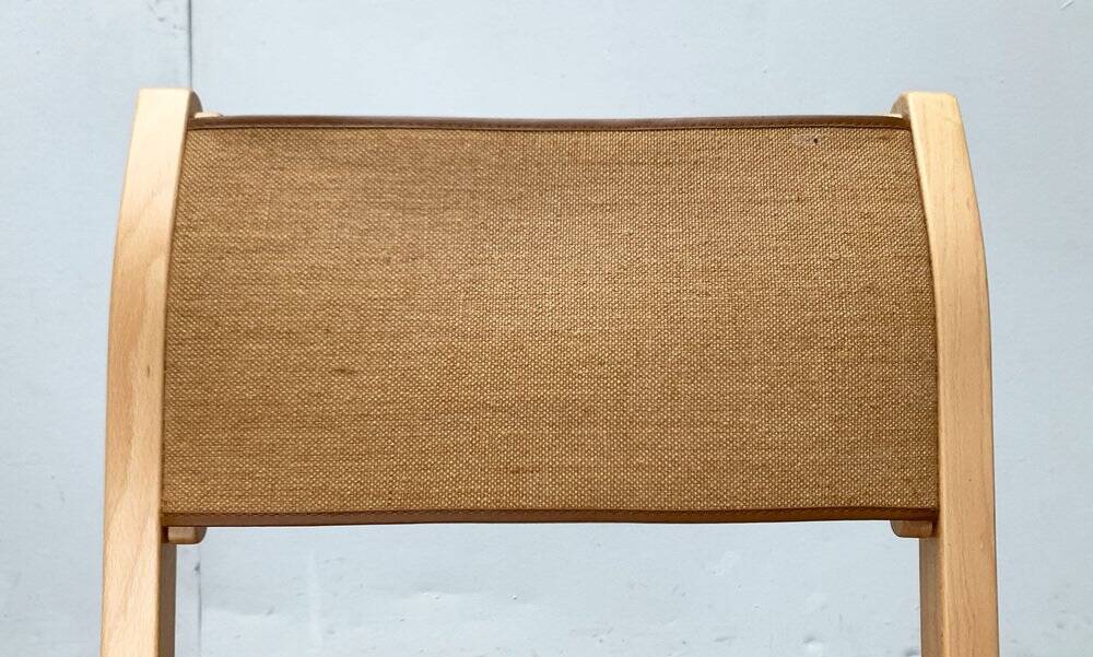 Vintage Italian folding chairs by Ilmari Tapiovaara for Olivo Italy, set of 3.