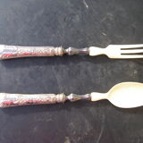 Paire de couverts à salade