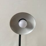 Vintage red and black metal desk lamp