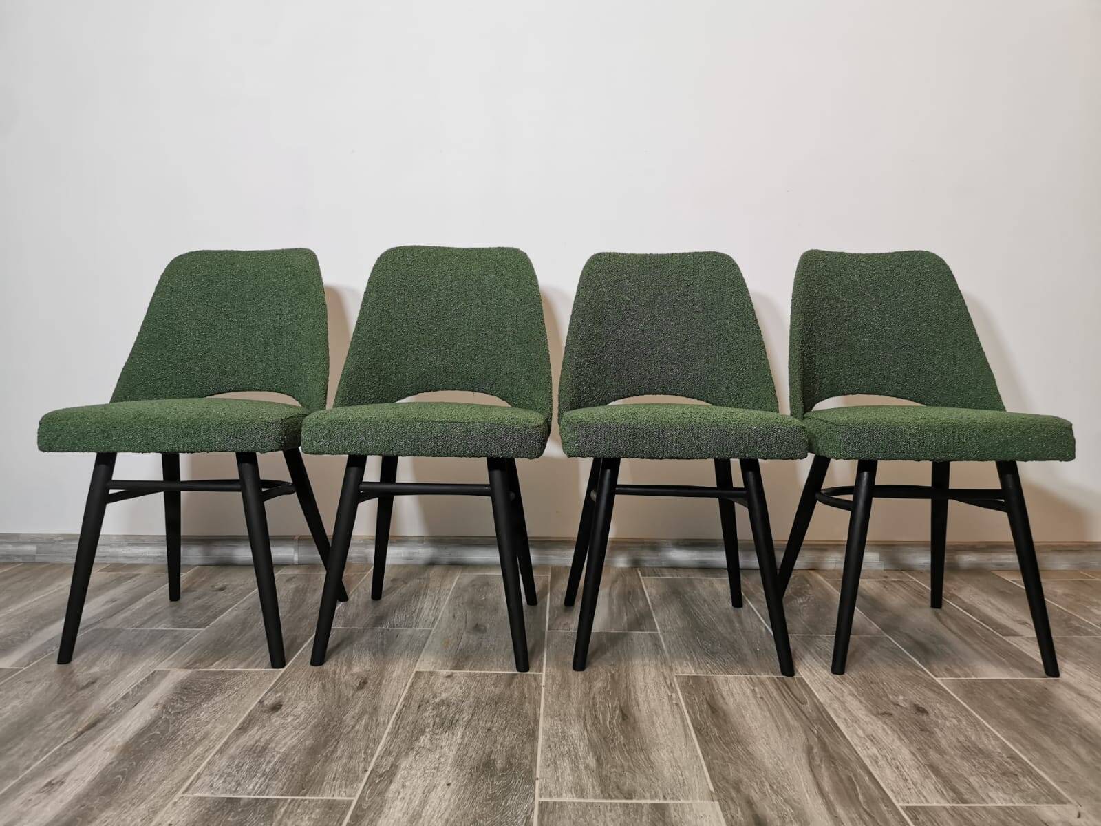 Dining Chairs by Radomir Hoffman for Ton, 1950s, Set of 4