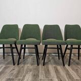 Dining Chairs by Radomir Hoffman for Ton, 1950s, Set of 4