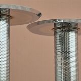 Lampadaire en métal et table d’appoint par Ikea, années 1980.
