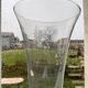 Daum vase, crystal blown and worked hot