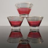 Vintage cups for dessert from the 50s