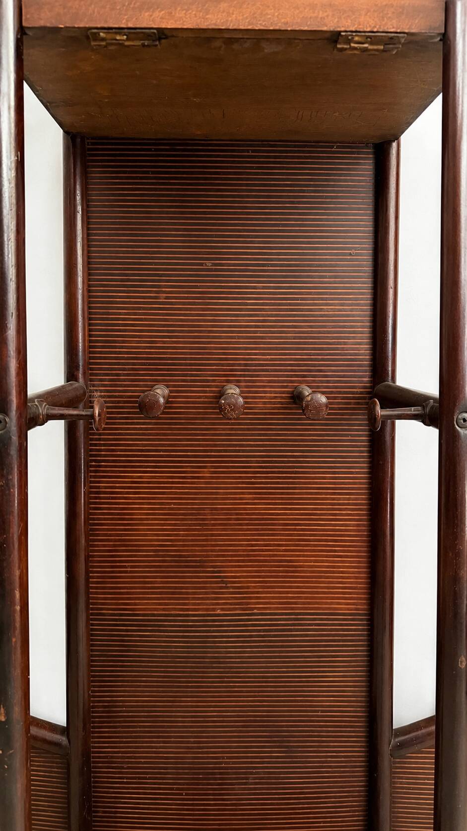 Hall stand no. 6 (model 2676) by Josef Hoffmann for Thonet 1910s