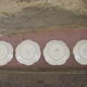 Plates made from Choisy le Roi slip