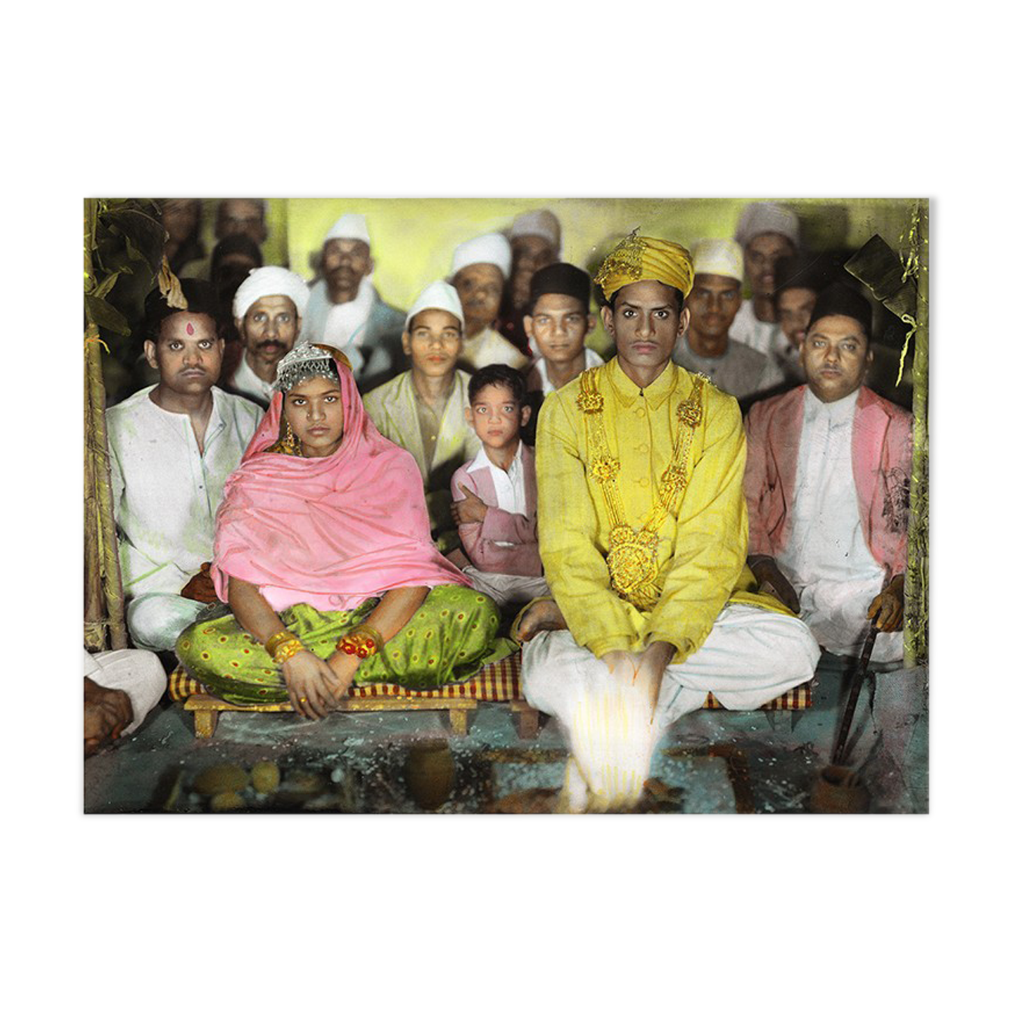 Rajasthan circa 1920, colorful old photography