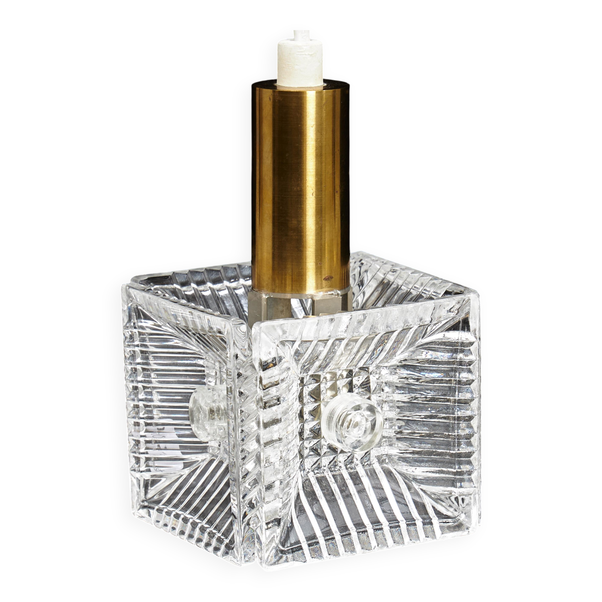 Lampe Carl Fagerlund pour Orrefors, Suède, 1960