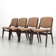 Chaises vintage par Mahjongg Holland, ensemble de 4