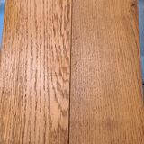 vintage floor string wood chene solid 1950 golden pillar 57x17x50