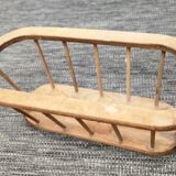 Wooden magazine rack, Scandinavian style