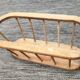 Wooden magazine rack, Scandinavian style