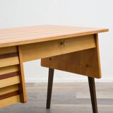 1950s desk with compass base