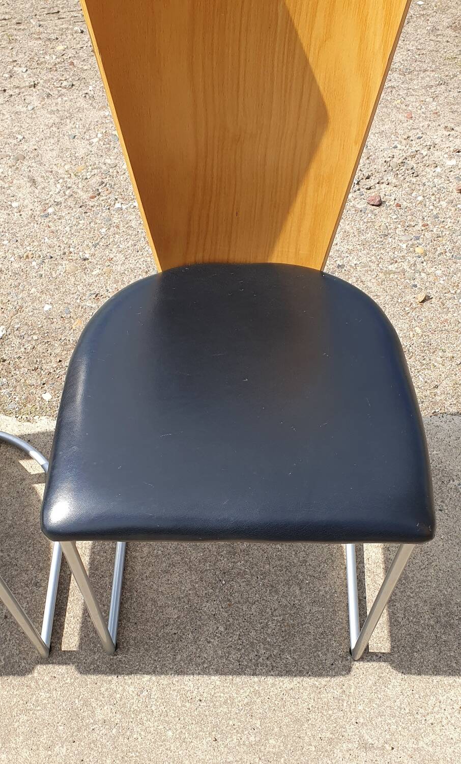 Set 4 Vintage postmodern Dutch design Memhis style Harvink Zino chair