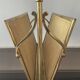 Magazine rack in bronze from the 50/60s