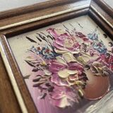 Miniature painting, oil on panel