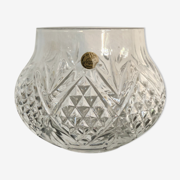 Vase boule cristal