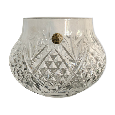 Vase boule cristal