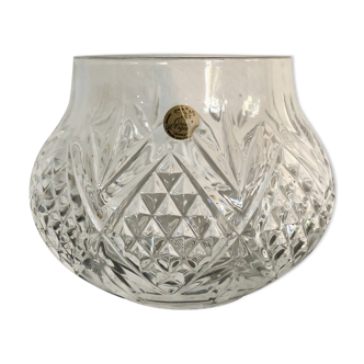 Vase boule cristal