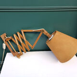 Scandinavian "accordion" sconce 1950s