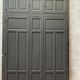 Cupboard front in patinated beech Doors 20th century