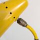 Yellow table lamps from the 1950s "scoubidou".