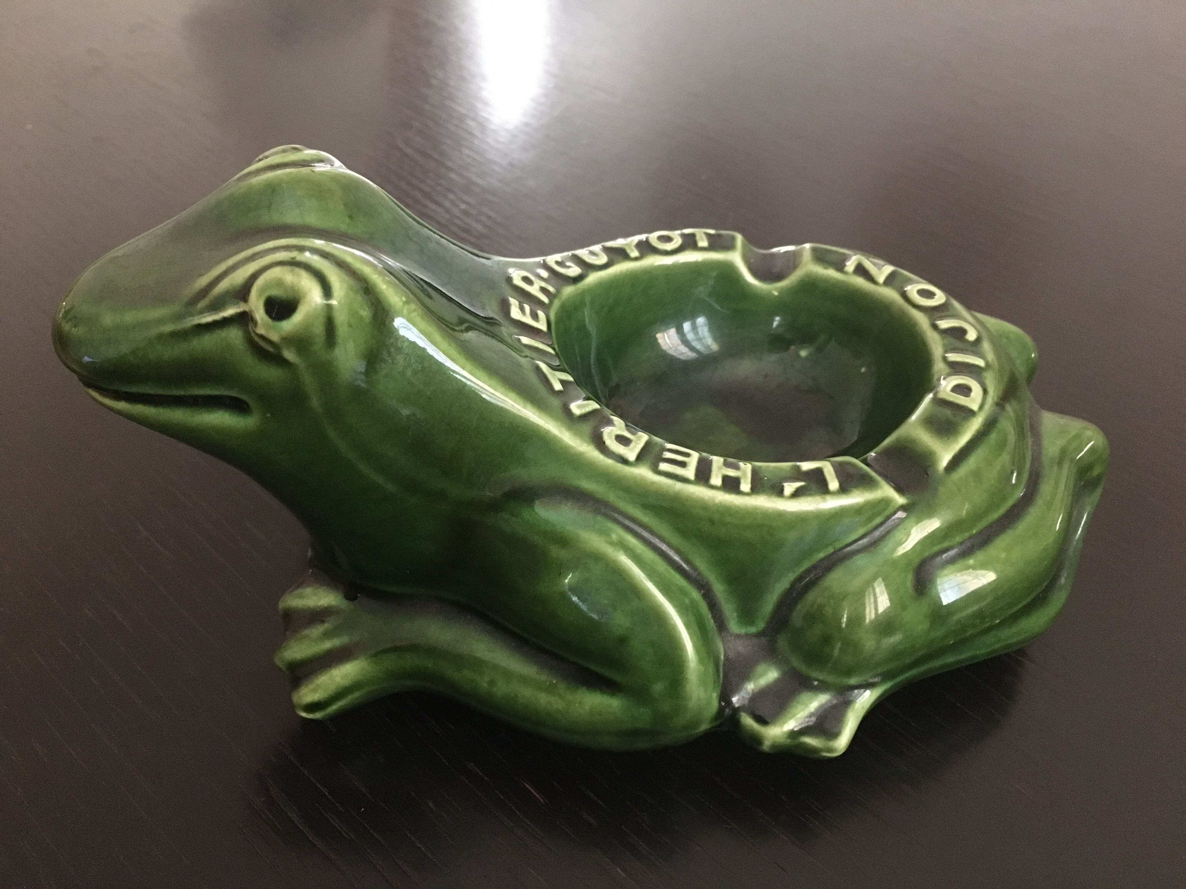 Frog ashtray L'Héritier Guyot