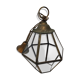 Lantern brass glass