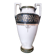 Amphora Vase, 1880, Boch Frères Keramis