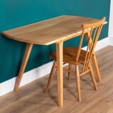 Bureau et chaise de table pour enfants Ercol Windsor sur mesure blonde