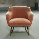 Canapée Danois années 50 60 et son fauteuil