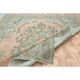 Tapis vintage persan fait main en laine et coton orange, années 1970