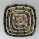 Set of four earthenware dishes Baca series by Johanne Gerber and Nils Thorsson for Royal Copenhagen