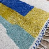 Tapis beni ouarine fait main traditionnel 250cmx150cm