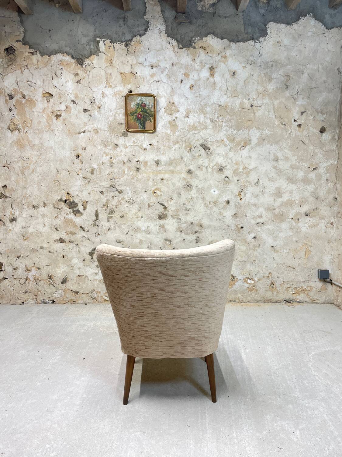 2 cocktail armchairs