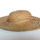 Hat natural braided fibers