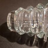 Heavy vintage glass vase
