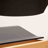 Black and beech Scandinavian chair