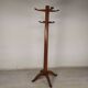 Vintage wooden parrot coat rack