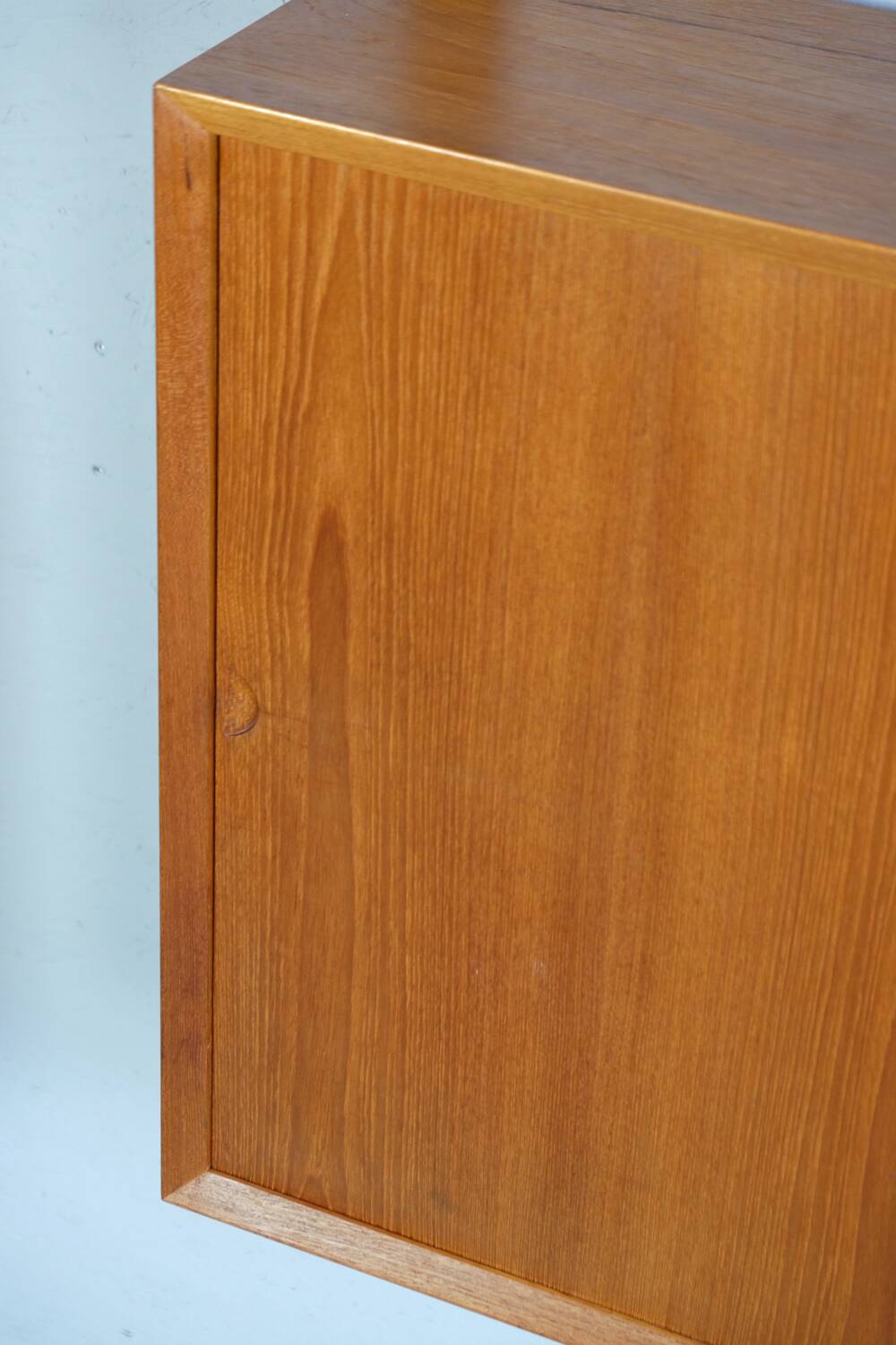 Danish Teak Wall Unit by Poul Cadovius 60s MidCentury Design