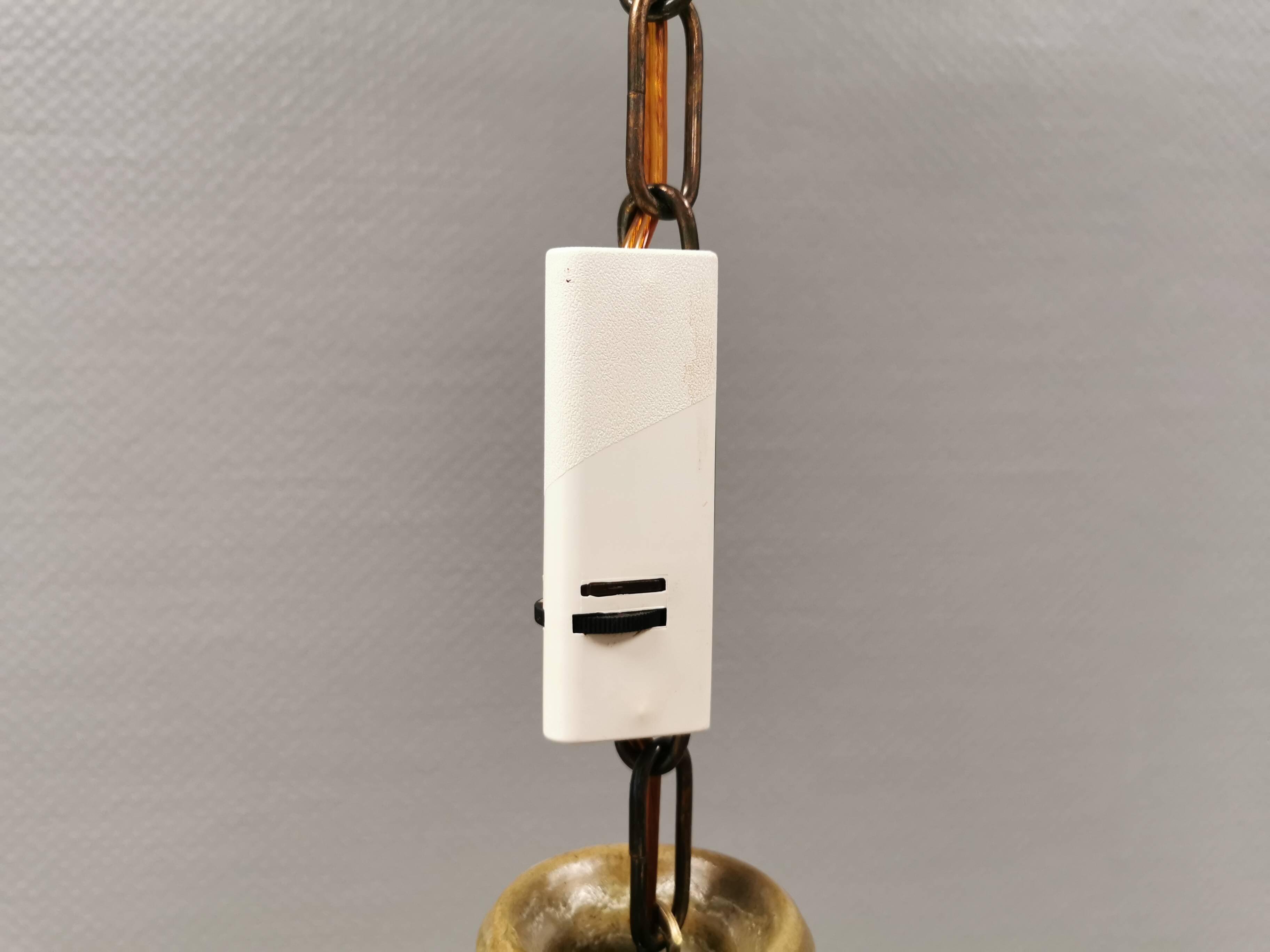 Ceramic hanging lamp, Danish from the 1970s.
