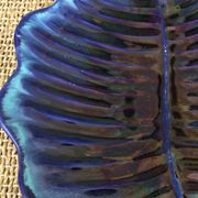 Plat barbotine Vallauris