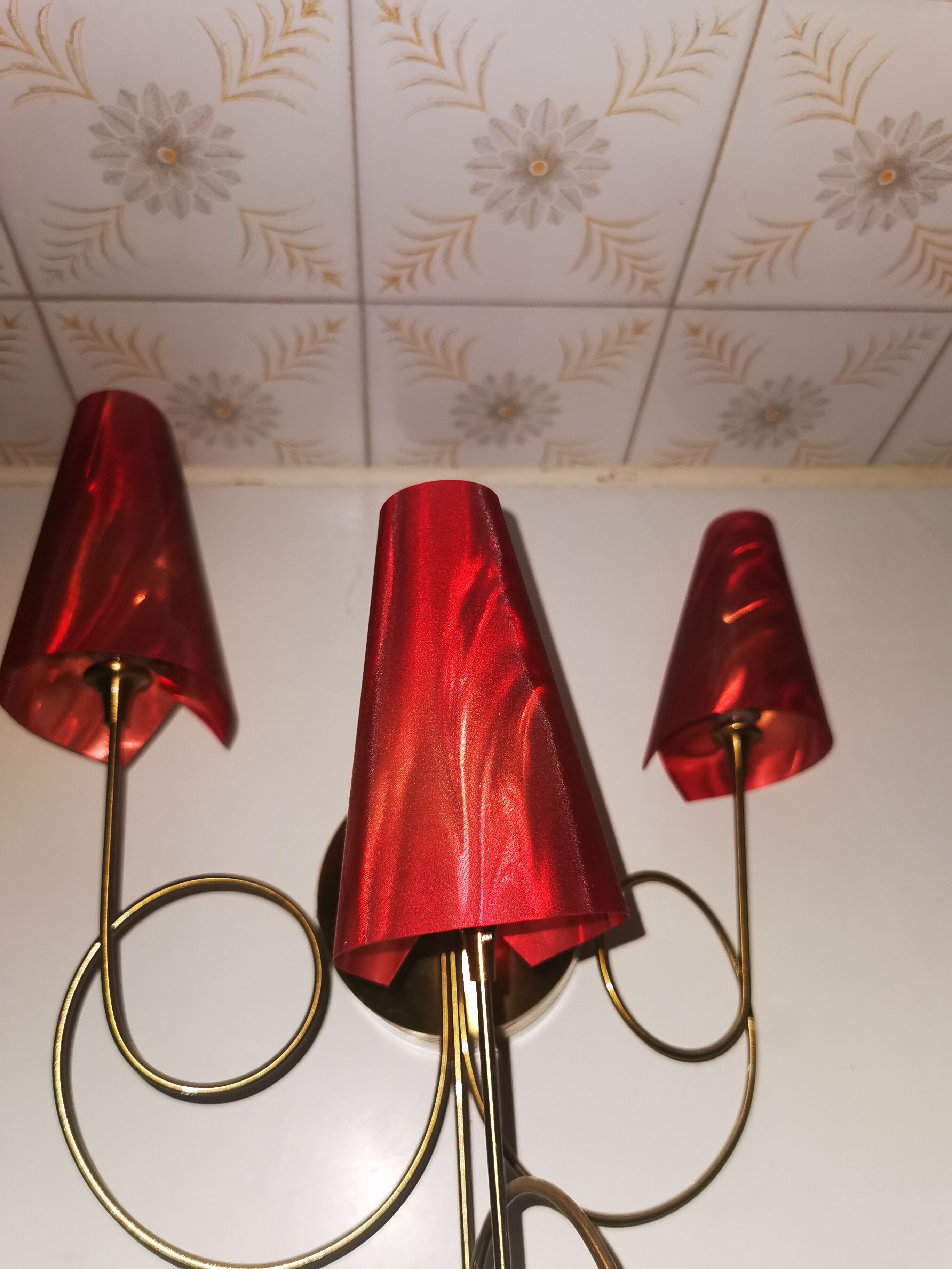 Paire d'appliques maison Le Dauphin